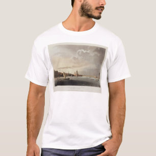 Camiseta Uma vista de Londres da Tamisa, 1809