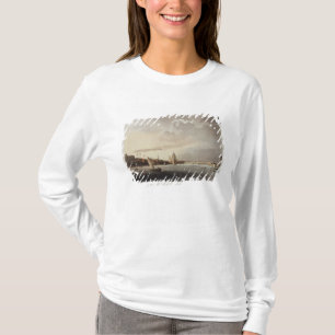 Camiseta Uma vista de Londres da Tamisa, 1809