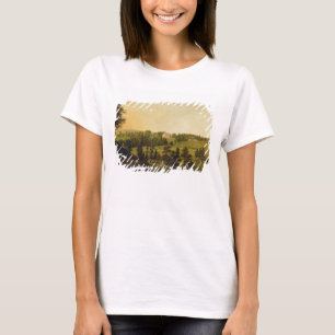 Camiseta Uma vista do parque de Tapeley, Instow, Devon