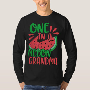 Camiseta Uma Vovó Melon Vovó Melancia Vovó Vermelha