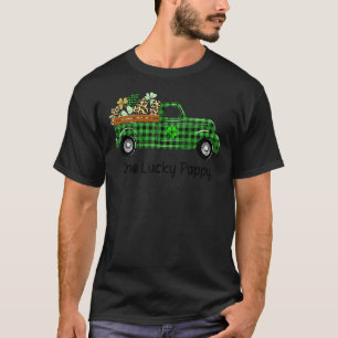 Camiseta Uma Xadrez Verde, Lucky Pappy, Shamrocks Rua Pat