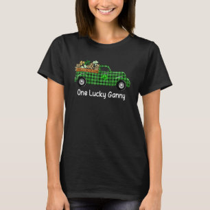 Camiseta Uma Xadrez Verde Lucky Shamrocks Rua Pat
