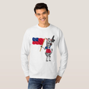 Camiseta Uma Zebra Samoana