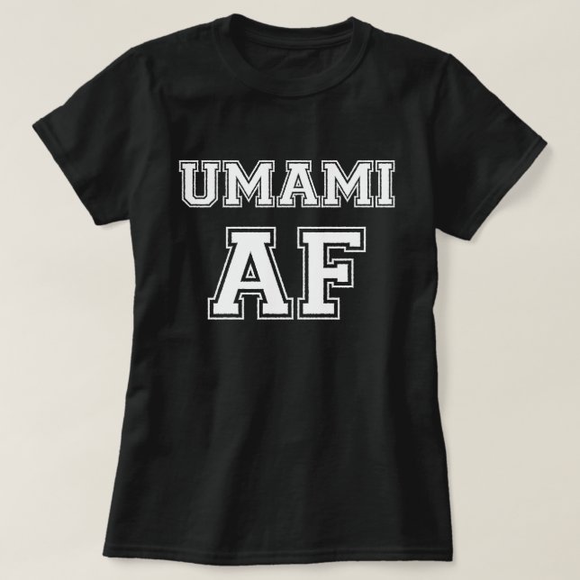 CAMISETA UMAMI AF (Frente do Design)