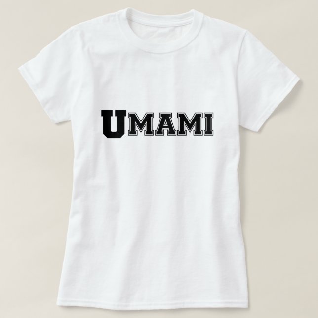CAMISETA UMAMI COLLEGE (Frente do Design)
