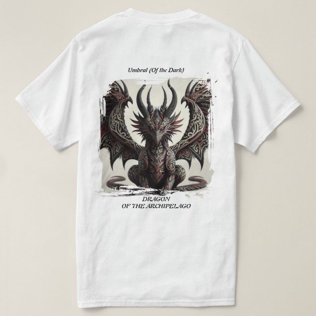 Camiseta Umbral Dragon of the Archipelago (Verso do Design)
