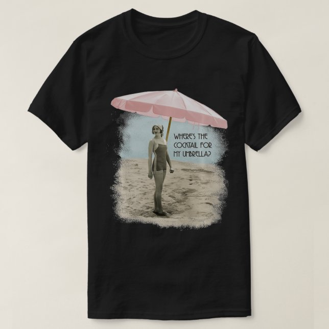 Camiseta Umbrella Cocktail Premium  (Frente do Design)
