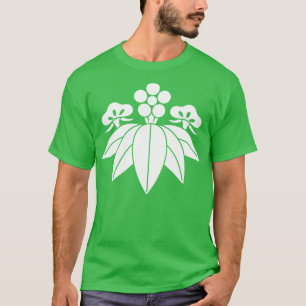 Camiseta Ume de bambu de pinheiro estilo genciana