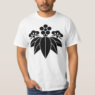 Camiseta Ume de bambu de pinheiro estilo genciana