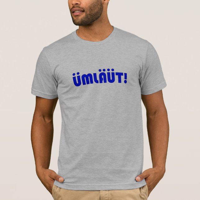 Camiseta UMLAUT! T-Shirts masculinas (Frente)