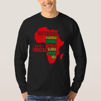 Camiseta Umoja Kwanzaa Holiday Africa American Unity Flag