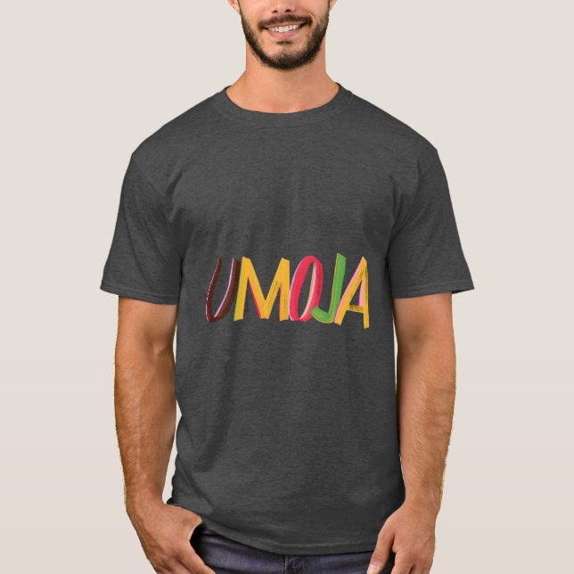 Camiseta UMOJA: Uma Celebração da Unidade (Frente)