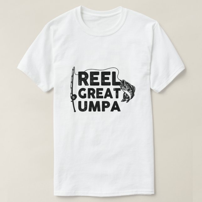 Camiseta Umpa do Excelente de bobina (Frente do Design)