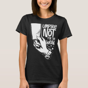 Camiseta Umpire cita o assobio de futebol do Baseball Softb