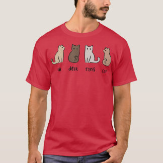 Camiseta Un Deux Trois Cat Cute Pet adoption French Kitten