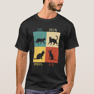 Camiseta Un Deux Trois Cat Pet Adoção Pet Fresco