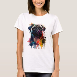 Camiseta Un pug en tu vida