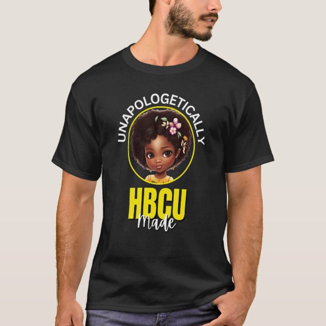 Camiseta Unapologetically Black And Proud Melanin Black His (Frente)