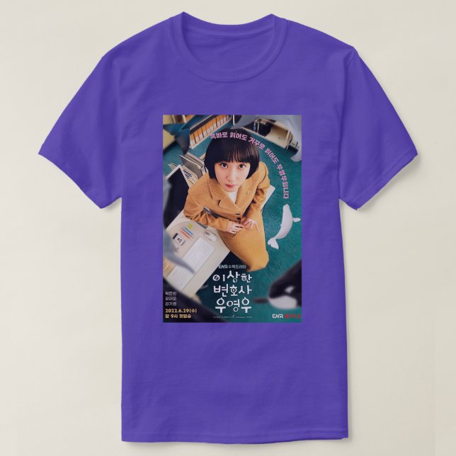 Camiseta unBin As Woo YoungWoo (Frente do Design)