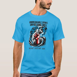 Camiseta Unbreakable Spirit Break The Bonds Freedom Mindset