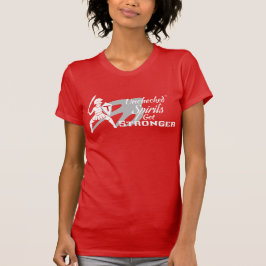 Camiseta Unchecked Spirits Get Stronger - Red crew t-shirt