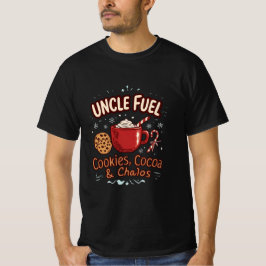Camiseta Uncle Fuel: Cookies, Cocoa & Chaos | Funny Holiday