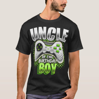Camiseta Uncle of the Birthday Boy Matching Video Game Birt