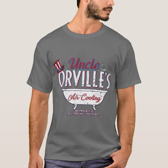 Camiseta Uncle Orvilles Air Cooling funny friend (Frente)