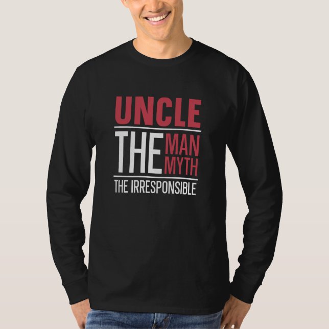 Camiseta Uncle The Myth Family Uncle (Frente)