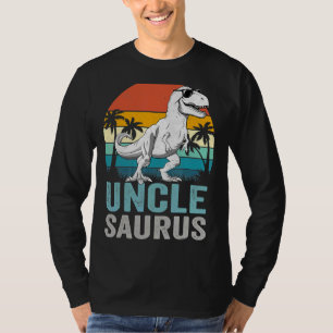Camiseta Unclesaurus Rex Dinosaur Tio Surus Matriz Familiar
