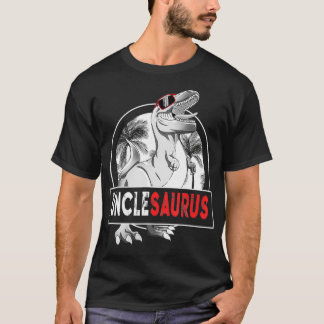 Camiseta Unclesaurus T é Tio Saurus Dinossaur Men Boys