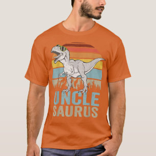 Camiseta Unclesaurus T Re Tio Surus Família Matando Dino