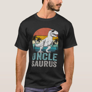 Camiseta Unclesaurus T Rex Dinosaur Uncle Saurus Family Mat