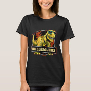 Camiseta Unclesaurus T rex Tio Saurus Dinossaur