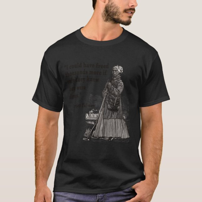 Camiseta Underground Railroad -African American History (Frente)
