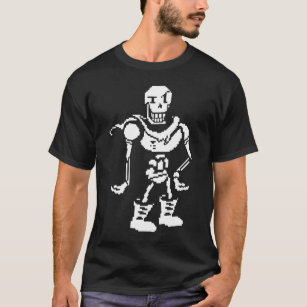 Camisa Camiseta Básica Unissex Skull Undertale