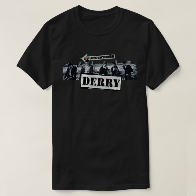 Camiseta Undertones Derry Mural (Frente do Design)
