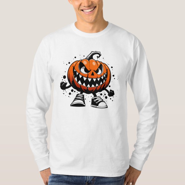 Camiseta Une Citrouille prend vie (Frente)