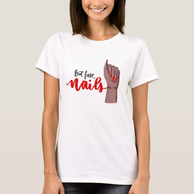 CAMISETA UNHAS (Frente)