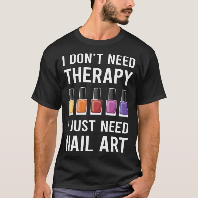 Camiseta Unhas de Arte de Unhas Técnico Manicure Manicure P (Frente)