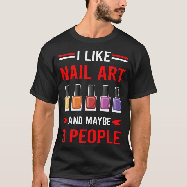 Camiseta Unhas de Arte de Unhas Técnico Manicure Manicure P (Frente)