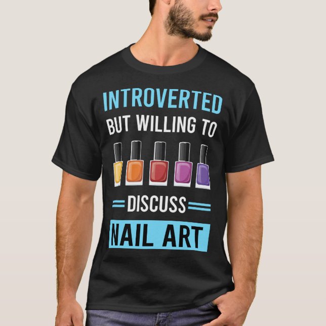 Camiseta Unhas de Arte de Unhas Técnico Manicure Manicurist (Frente)