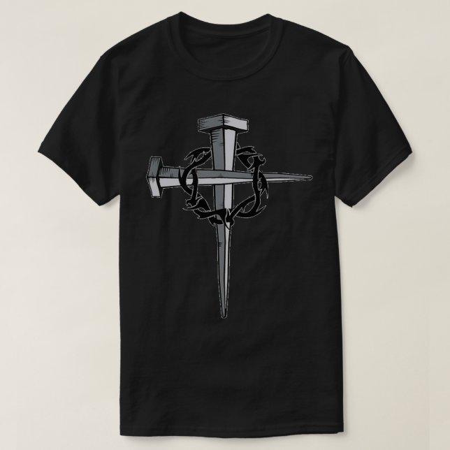 Camiseta Unhas e coroa de thornsjesus (Frente do Design)