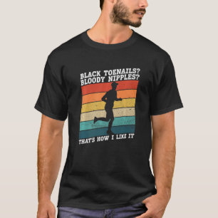 Camiseta Unhas Nipais Negras Que Gosto Da Maratona