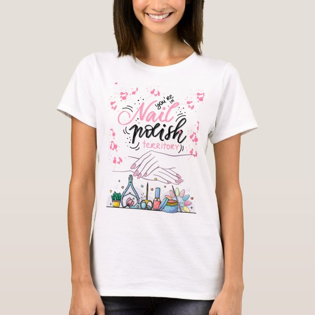 CAMISETA UNHAS POLONÊS (Frente)