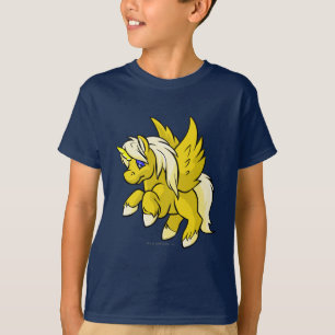 Camiseta Uni amarelo