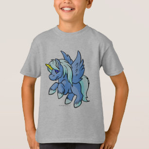 Camiseta Uni azul
