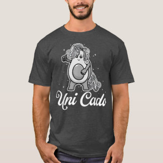 Camiseta Uni Cado, Cute Avocado, Funny Unicorn, Guacamole,