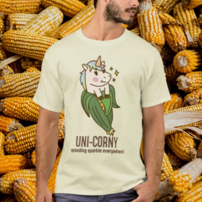 Camiseta Uni-Corny (Criador carregado)