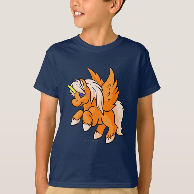 Camiseta Uni laranja (Frente)